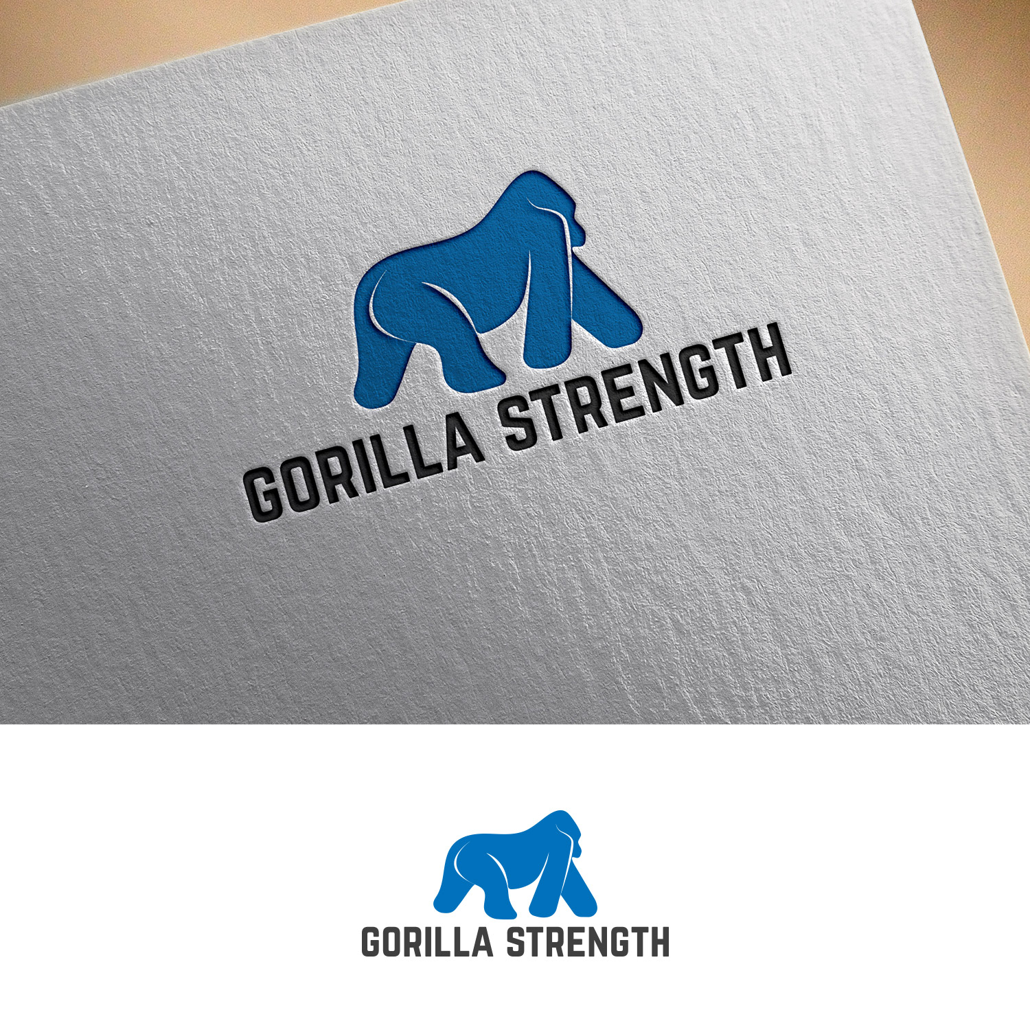 Logo Design by DesignDUO for Gorilla strength  | Design #27260450