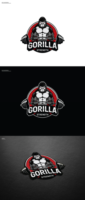 Logo Design by Zybs Graphics for Gorilla strength  | Design: #27299615