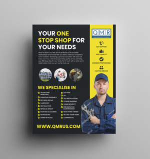 Flyer Design by JK18 for Quality Maintenance and Repairs LLC dba. QMR LLC | Design: #27259785