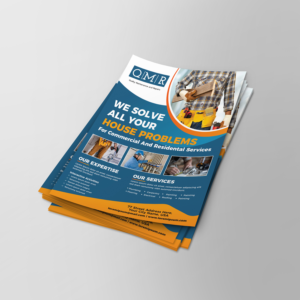 Flyer Design by Deziners Zone for Quality Maintenance and Repairs LLC dba. QMR LLC | Design: #27256957