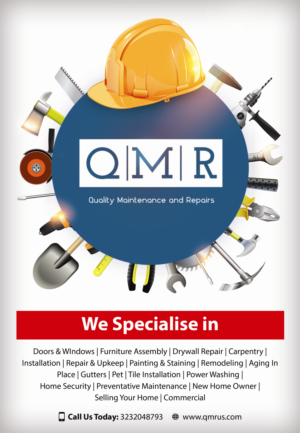 Flyer-Design von naynachauhan06 für Quality Maintenance and Repairs LLC dba. QMR LLC | Design #27270797