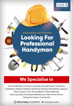 Flyer Design by naynachauhan06 for Quality Maintenance and Repairs LLC dba. QMR LLC | Design: #27270858