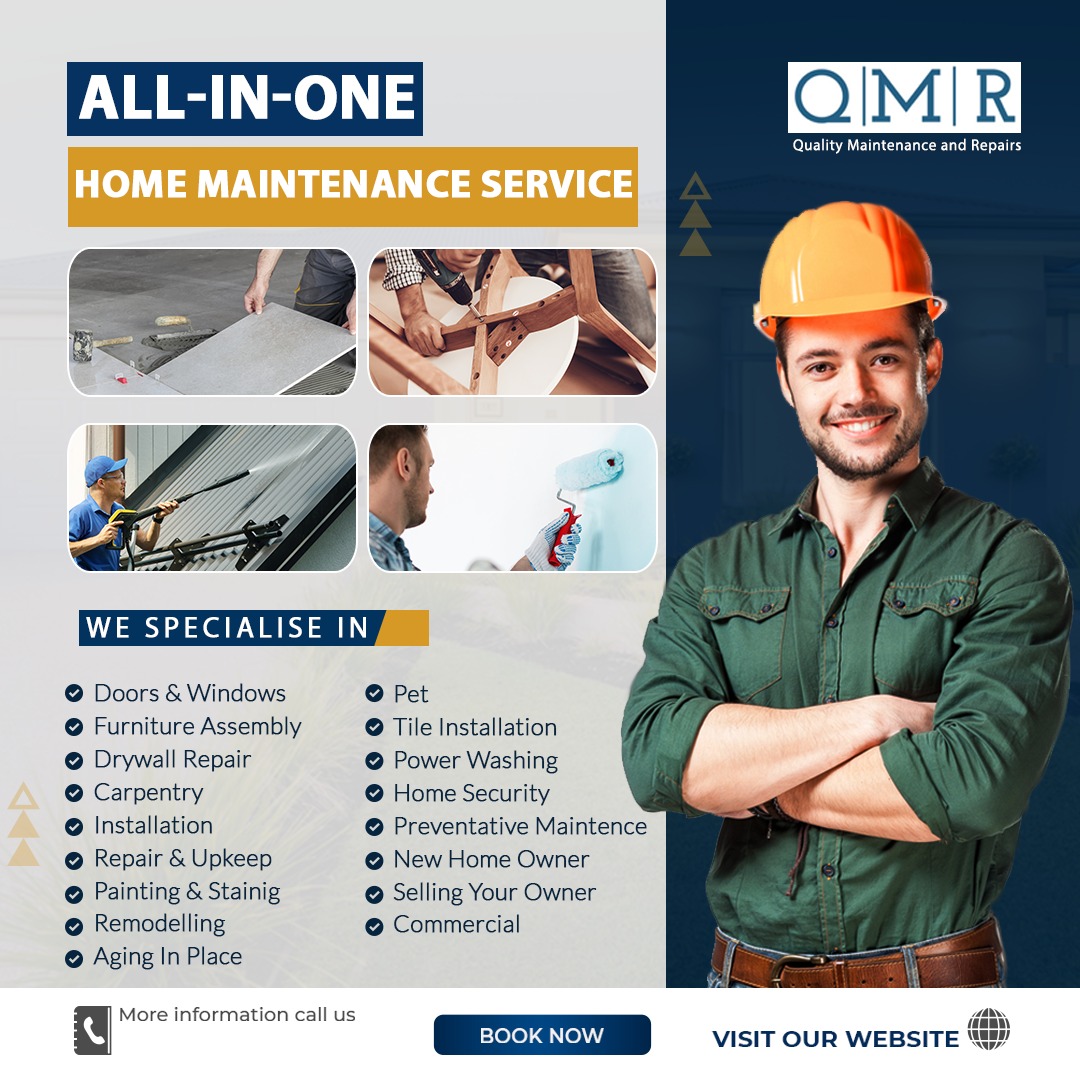 Flyer Design by Dhaneesh for Quality Maintenance and Repairs LLC dba. QMR LLC | Design #27273215