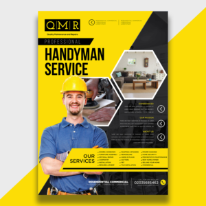 Flyer-Design von Pixel_huntar für Quality Maintenance and Repairs LLC dba. QMR LLC | Design #27277304