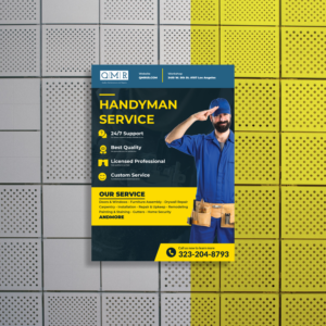 Flyer Design by A.R.D.P for Quality Maintenance and Repairs LLC dba. QMR LLC | Design: #27285435