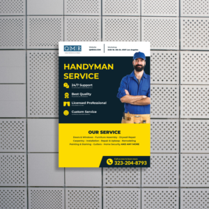 Flyer Design by A.R.D.P for Quality Maintenance and Repairs LLC dba. QMR LLC | Design: #27285644