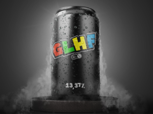 GLHF - Label for a lifestyle beer for gamers | Design Étiquette par ZEKKOUR Fouzi