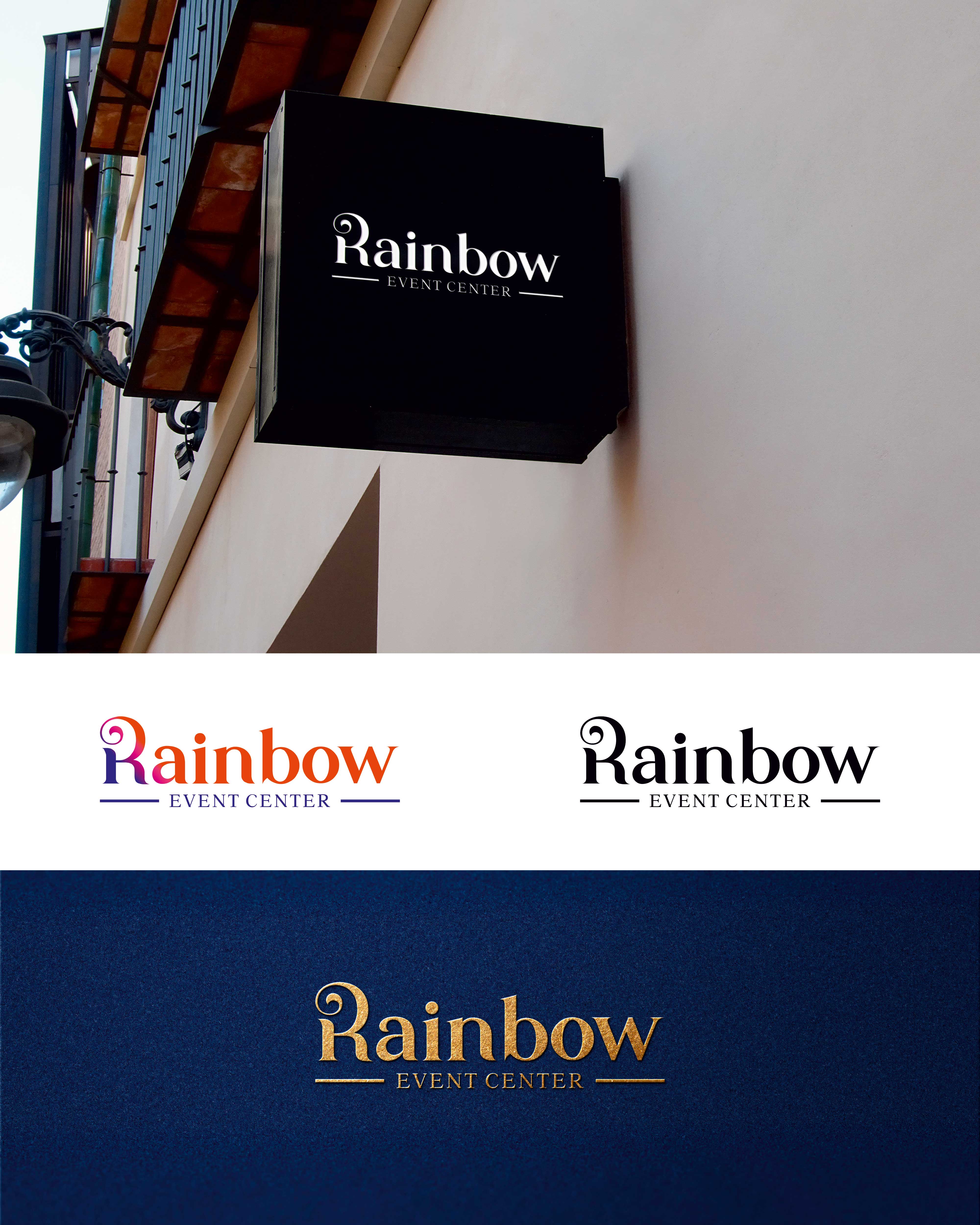 Diseño de Logo por 4AD para Rainbow Event Center | Diseño #27256723