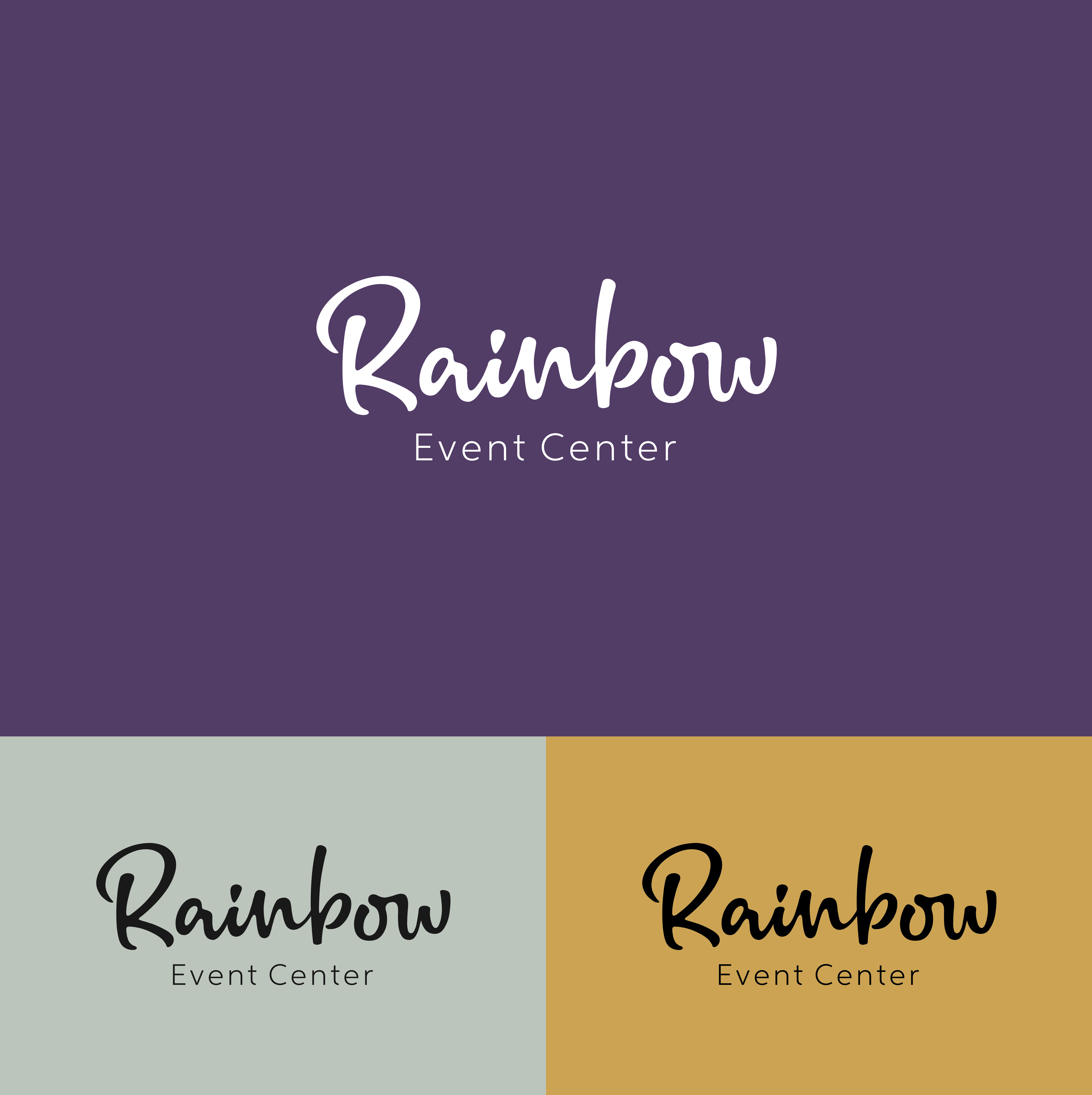 Logo Design by 4AD for Rainbow Event Center | Design #27256773
