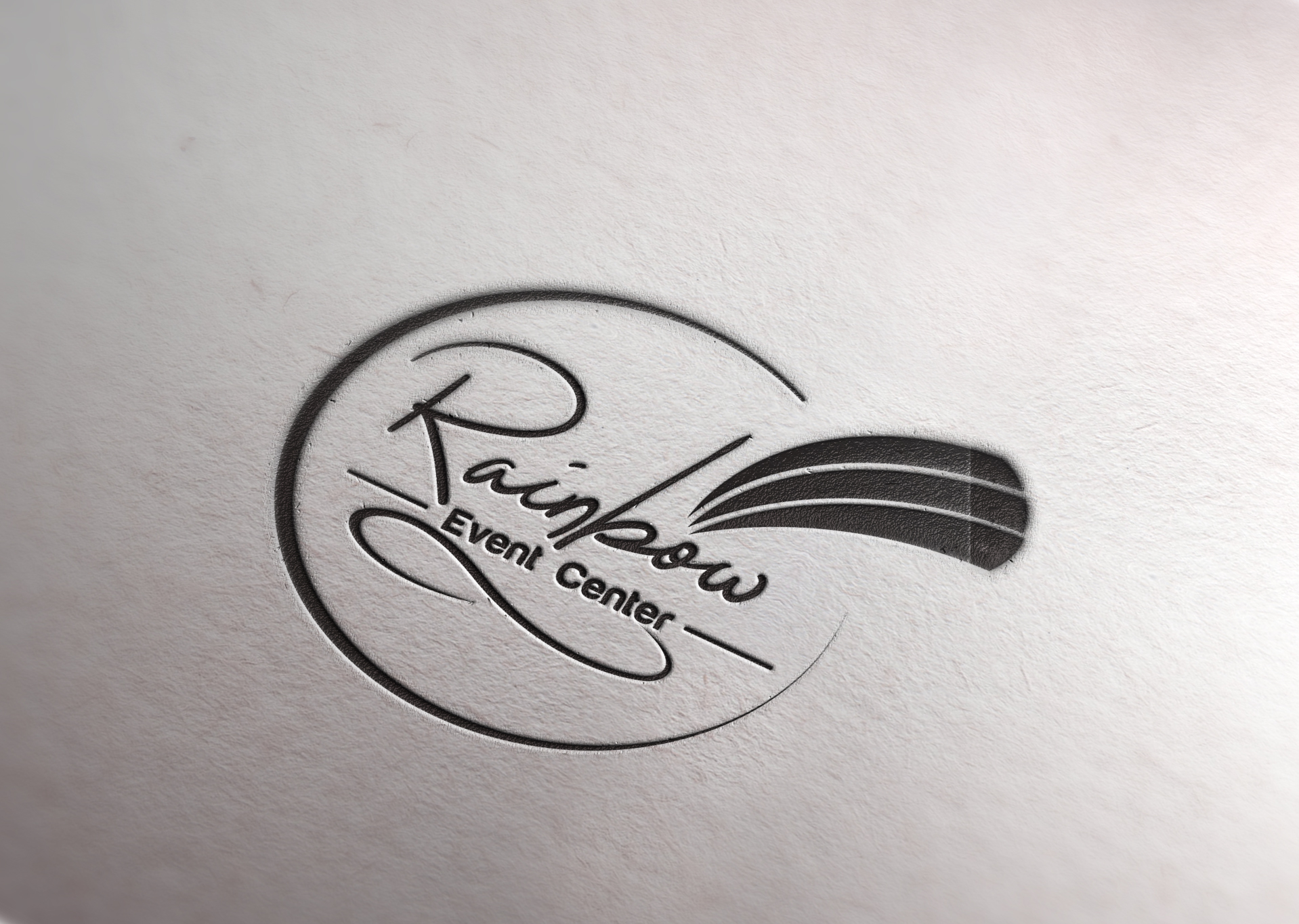 Diseño de Logo por A.STUDIO para Rainbow Event Center | Diseño #27261612
