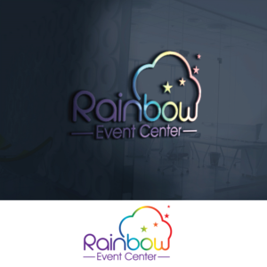 Logo Design by GODDREAMCREATION for Rainbow Event Center | Design: #27256593