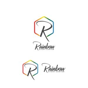Rainbow Event Center | Logo Design by MBM Design