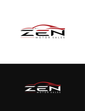 The logo must consist of one of "Zen Motor Sales", "Z.M.S", "ZEN" or an automotive sales inspired logo. | Logo Design by MBM Design