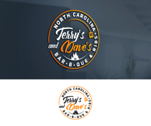 Terry's and Dave's North Carolina Bar-B-Que & Ribs | Logo-Design von BabAgori