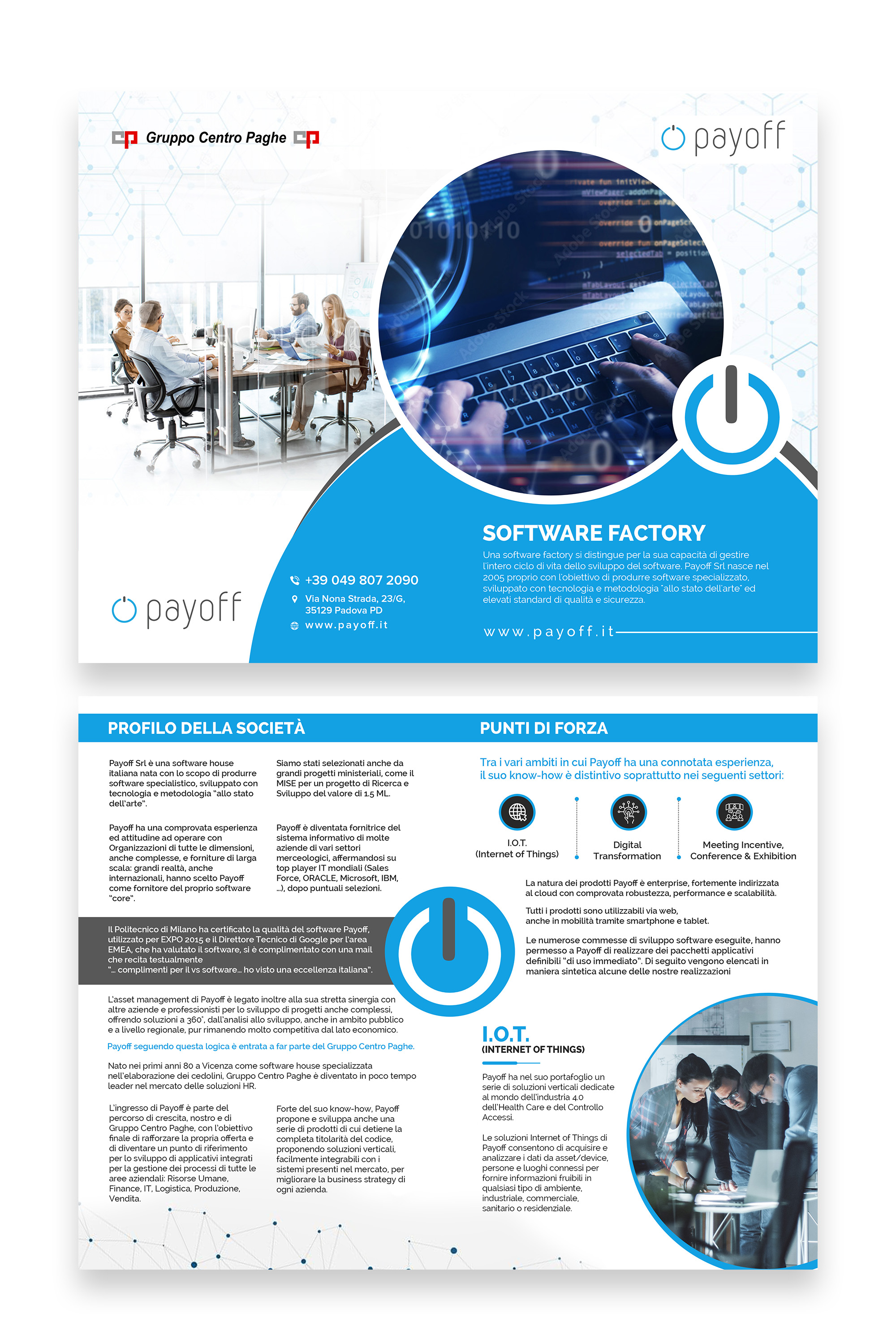 Flyer Design by debdesign for Payoff Srl | Design #27381413