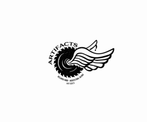 The company name is: ARTIFACTS   The tag line is:  Reclaimed Wood, Architectural Salvage & Antiques | Logo Design by aussieshayno