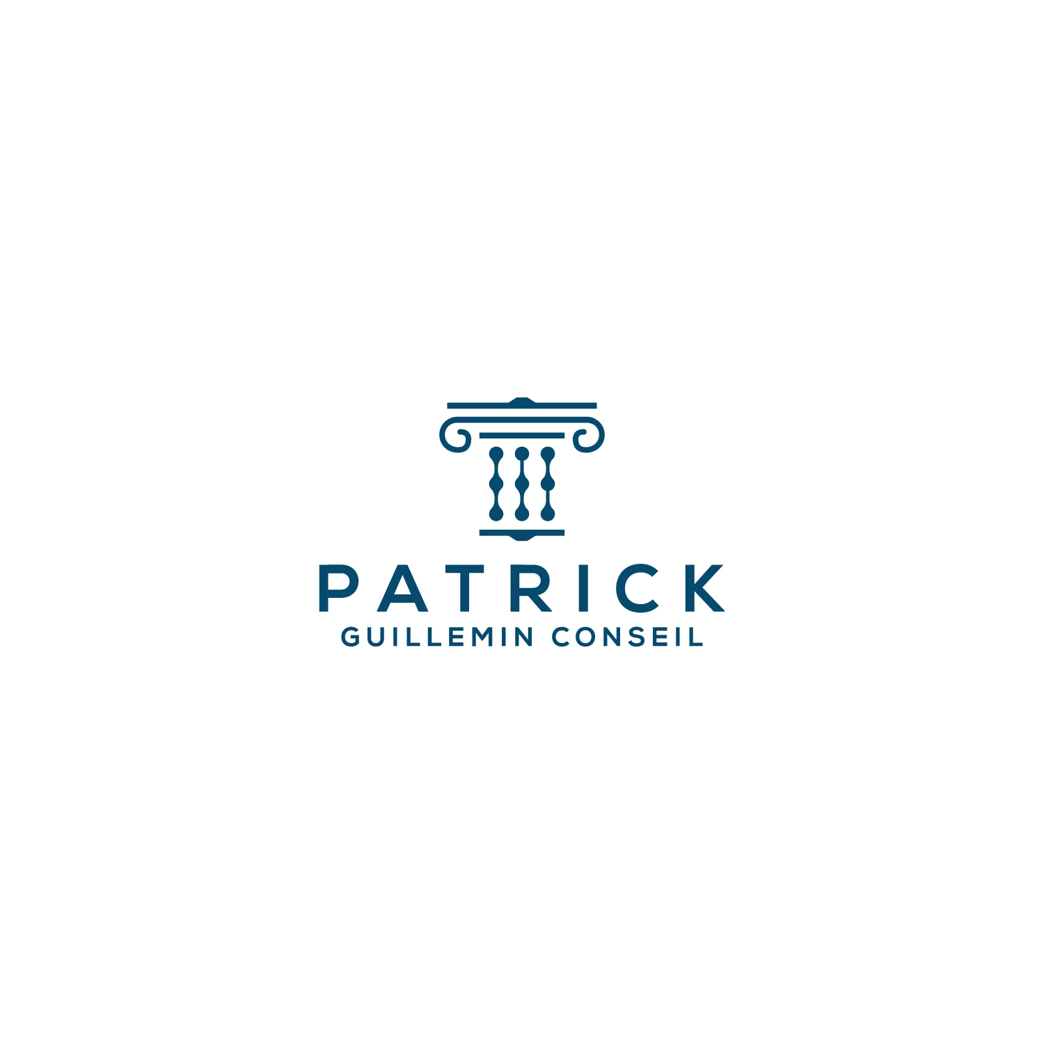 Logo Design by Imran Hosen for Patrick Guillemin Conseil SARL | Design #27266024