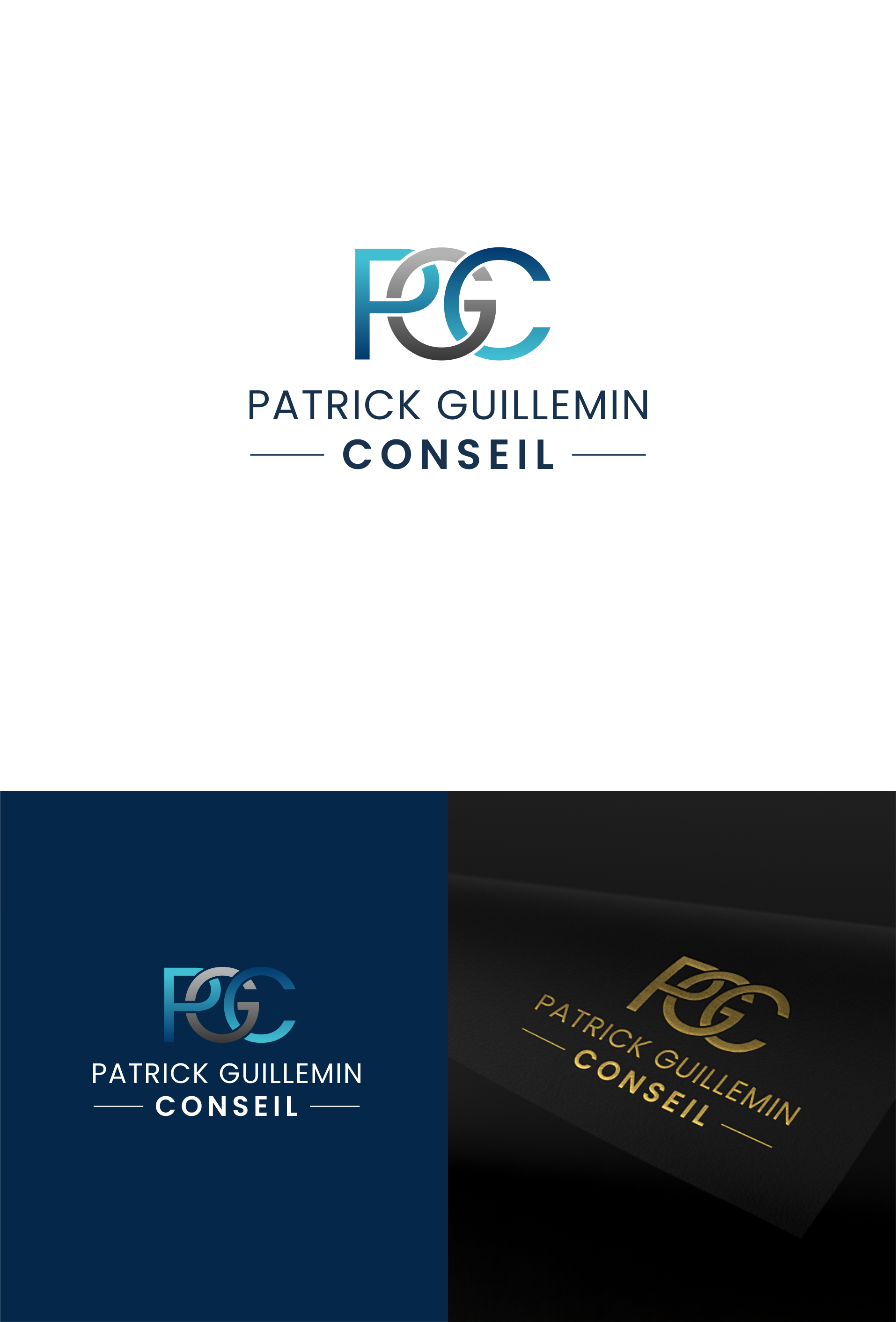 Diseño de Logo por *mary para Patrick Guillemin Conseil SARL | Diseño #27258486