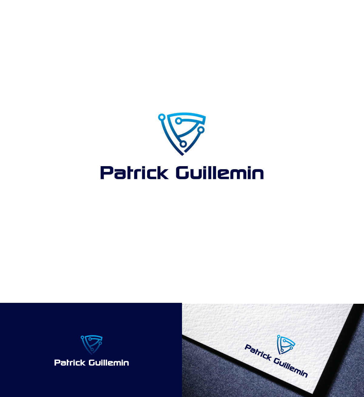 Diseño de Logo por ecorokerz para Patrick Guillemin Conseil SARL | Diseño #27261246
