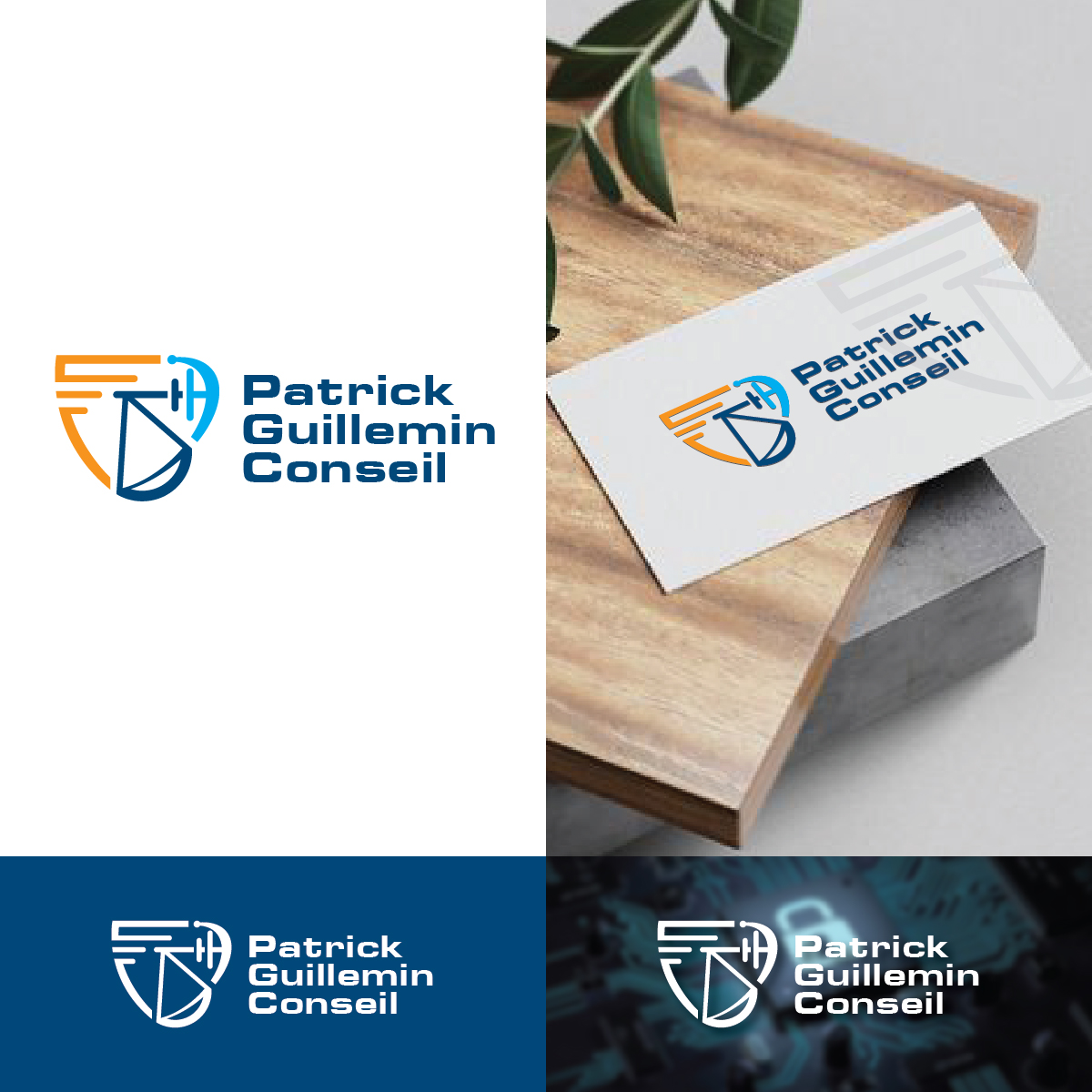 Diseño de Logo por Magic of Art para Patrick Guillemin Conseil SARL | Diseño #27350765
