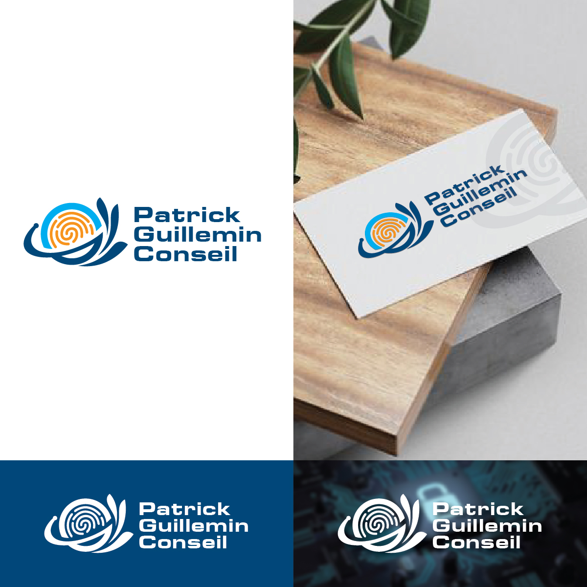 Diseño de Logo por Magic of Art para Patrick Guillemin Conseil SARL | Diseño #27350766
