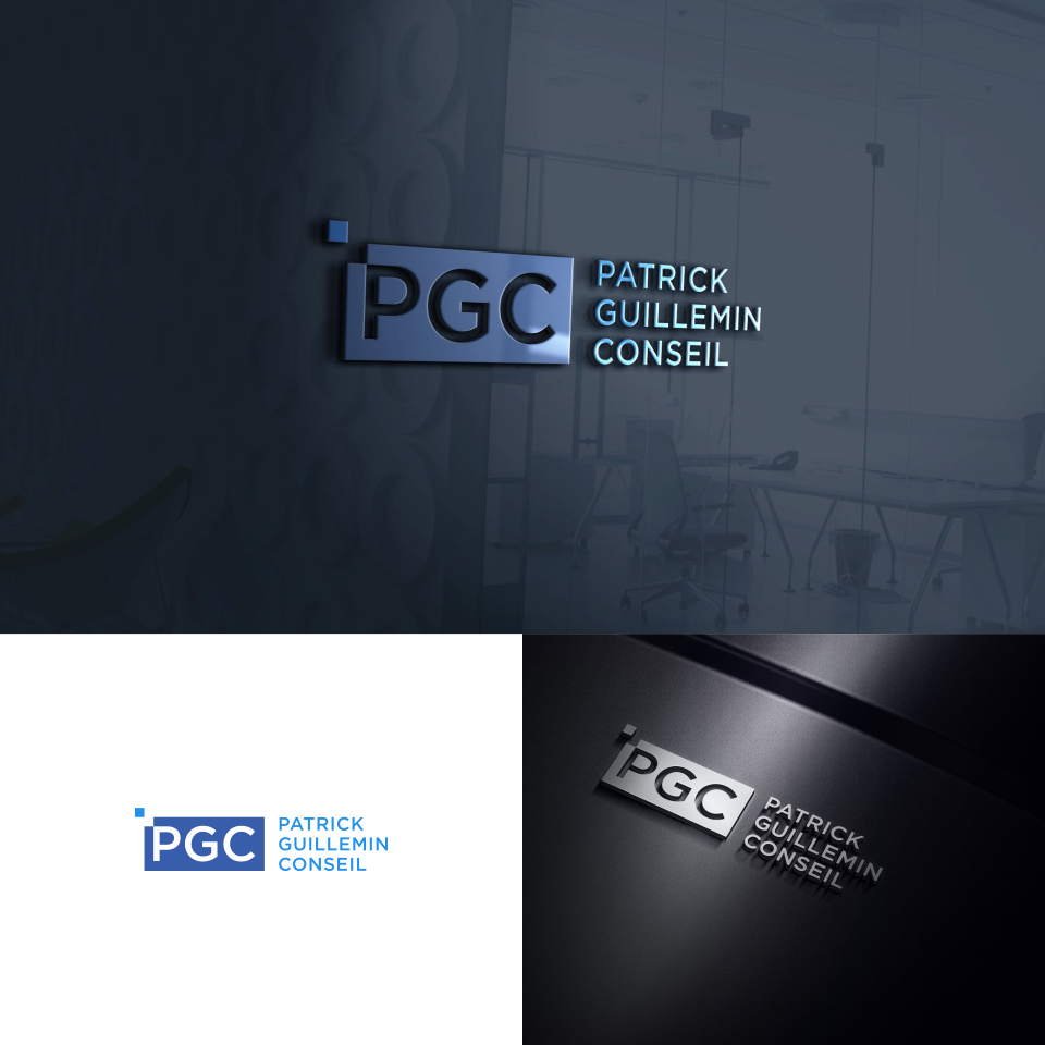 Diseño de Logo por jo.art para Patrick Guillemin Conseil SARL | Diseño #27290576