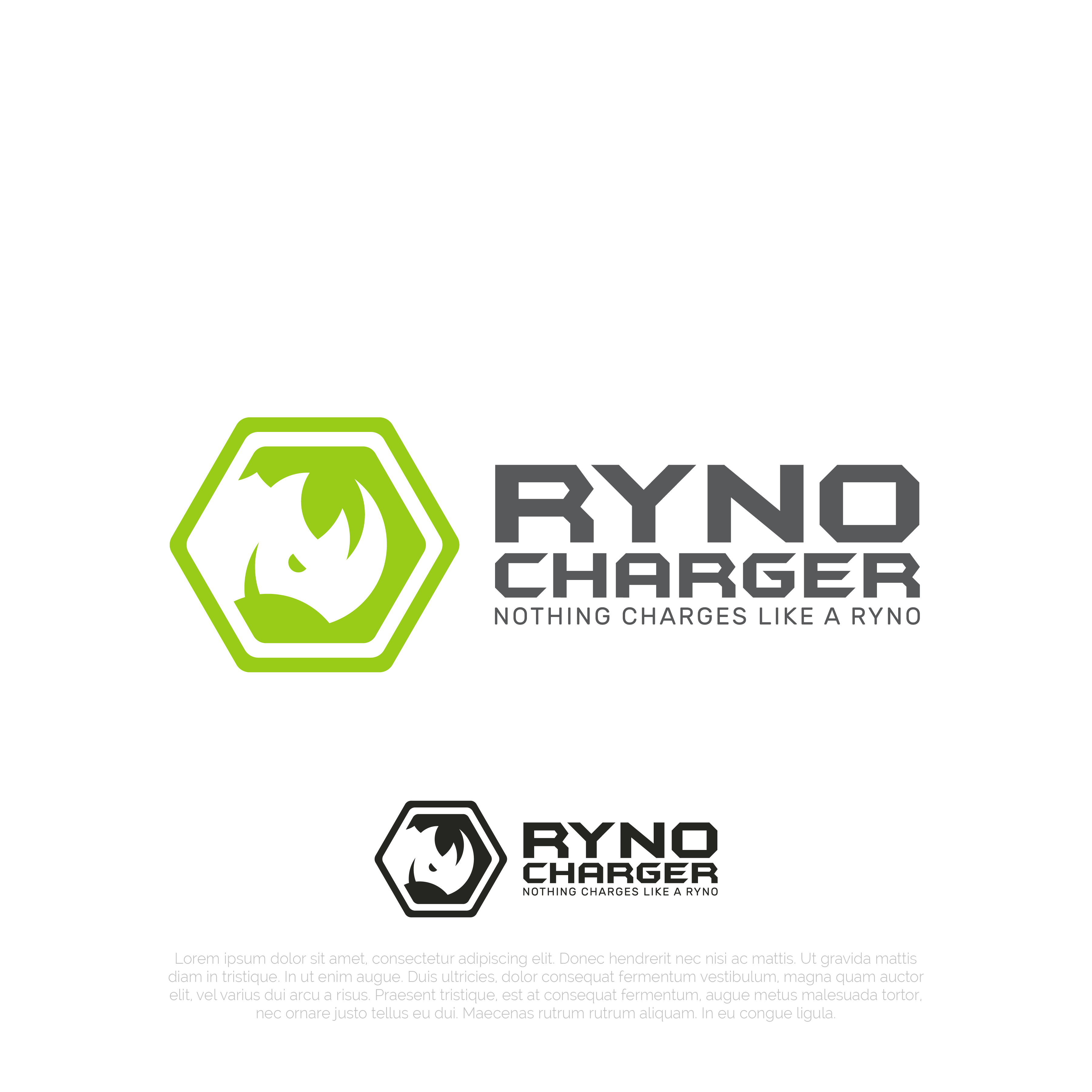 Logo Design by M6G for RYNO Chargers LLC | Design #27290166