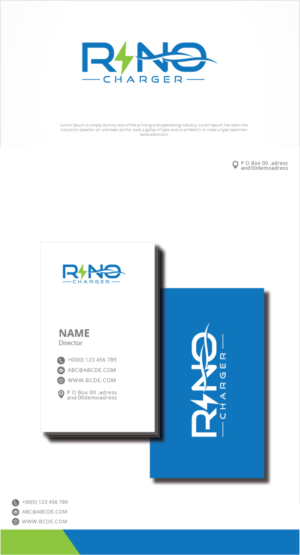 Diseño de Logo por graphicevolution para RYNO Chargers LLC | Diseño: #27260796