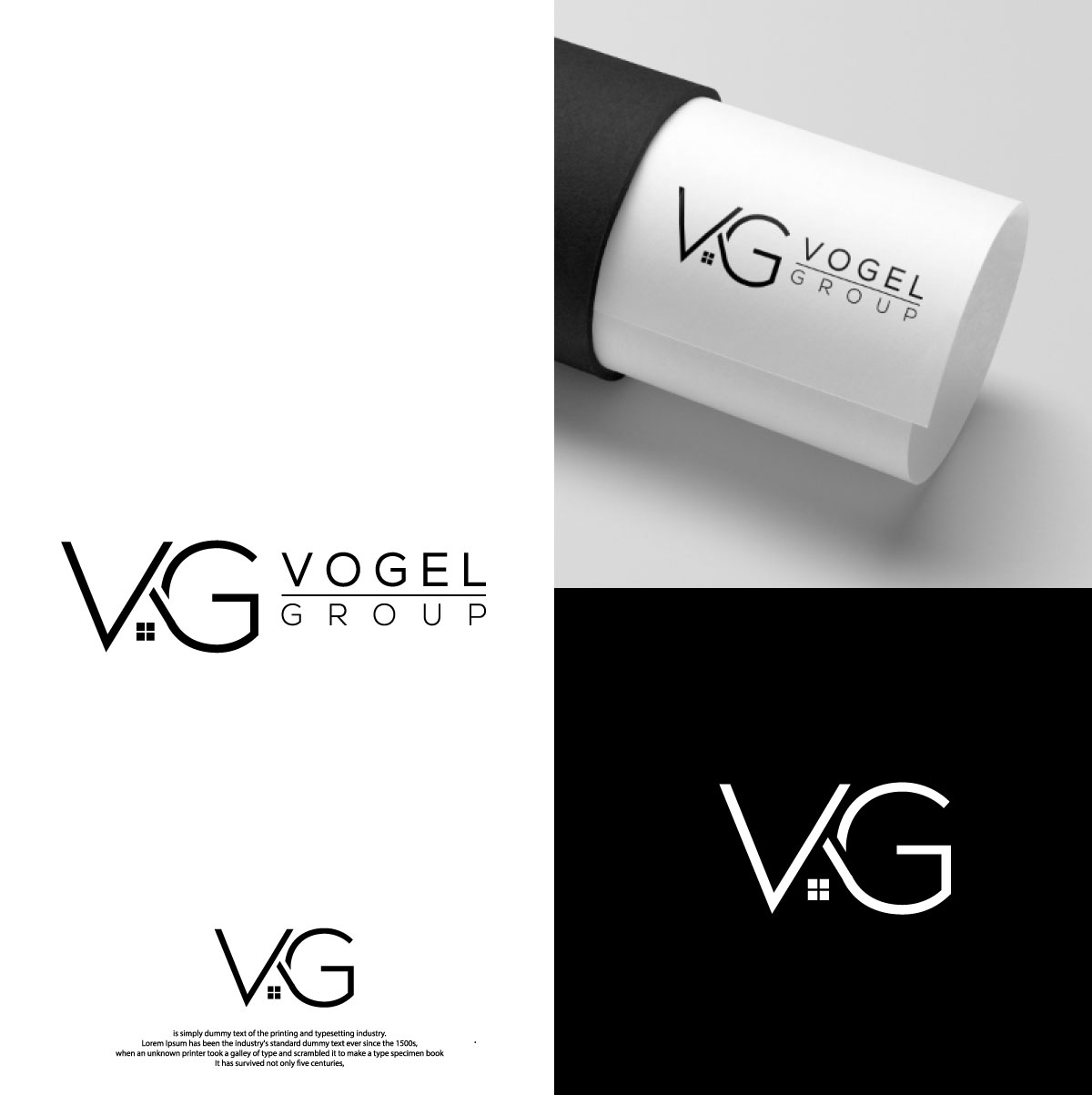 Logo Design by Rosaleen for Vogel Group 30a | Design #27267811