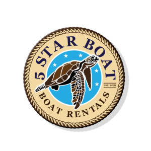 5 STAR BOAT RENTALS | Logo Design by Dennis Jackson Design