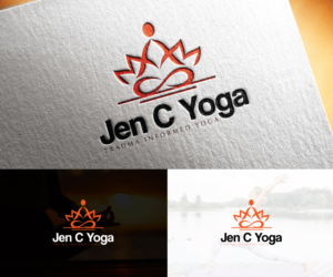  Jen C Yoga  | Diseño de Logo por step forward 2