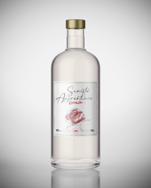 Sinister Apprentice Distillery | Label Design by Ileana Blanco