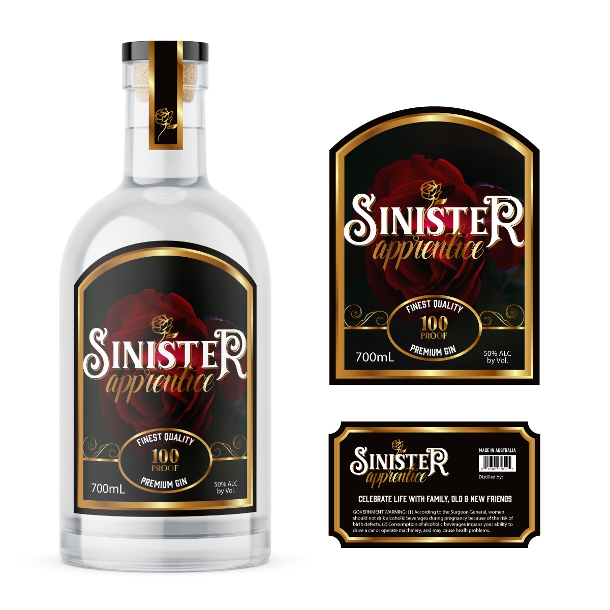 Label Design by Sergio Coelho for this project | Design #27285628