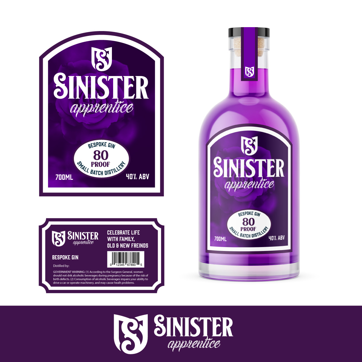 Label Design by Sergio Coelho for this project | Design #27285778