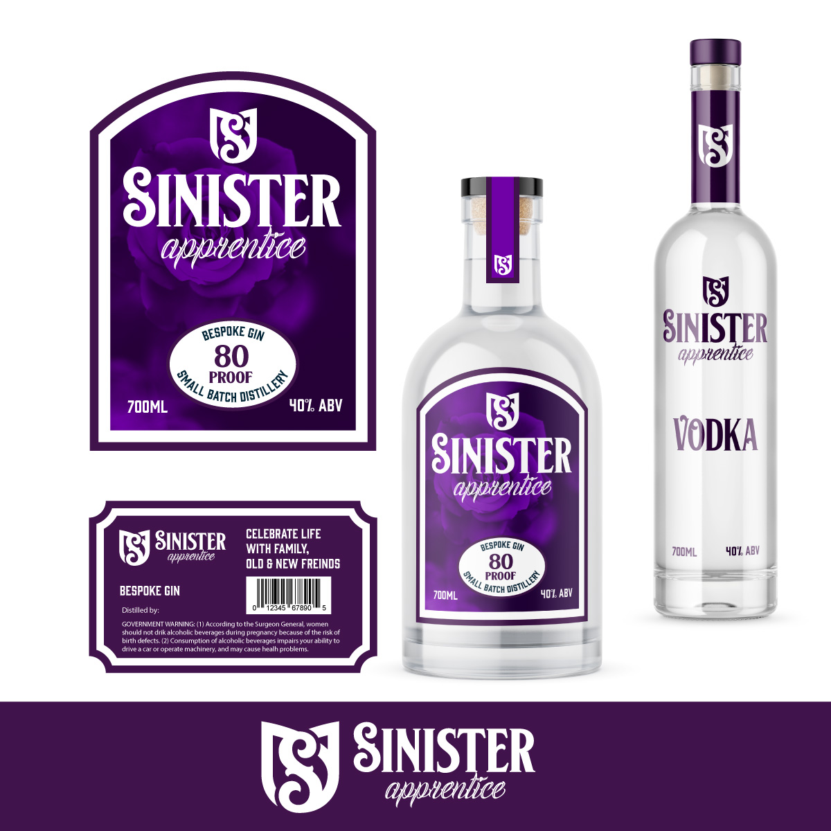 Label Design by Sergio Coelho for this project | Design #27285819