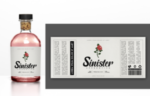 Sinister Apprentice Distillery | Label Design by Graphic Storm