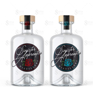 Sinister Apprentice Distillery | Label Design by SofiaDesignStudio