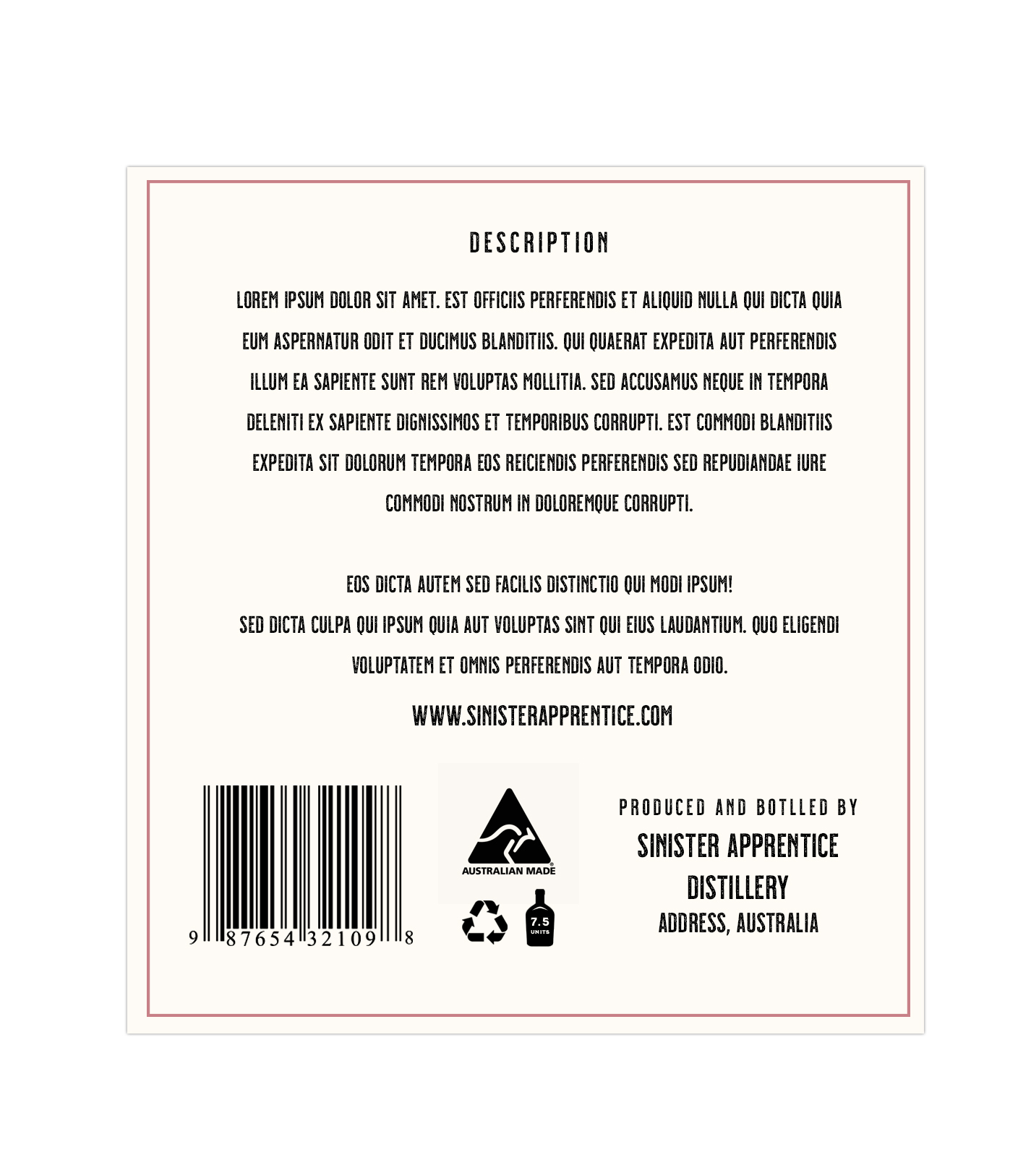 Label Design by Neelam Jahagirdar for this project | Design #27292202