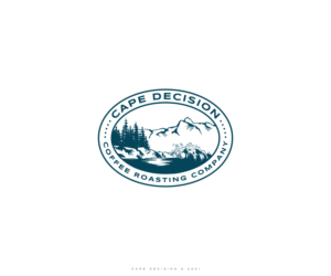 Cape Decision Coffee  Roasting Company | Logo Design by GBDESIGN