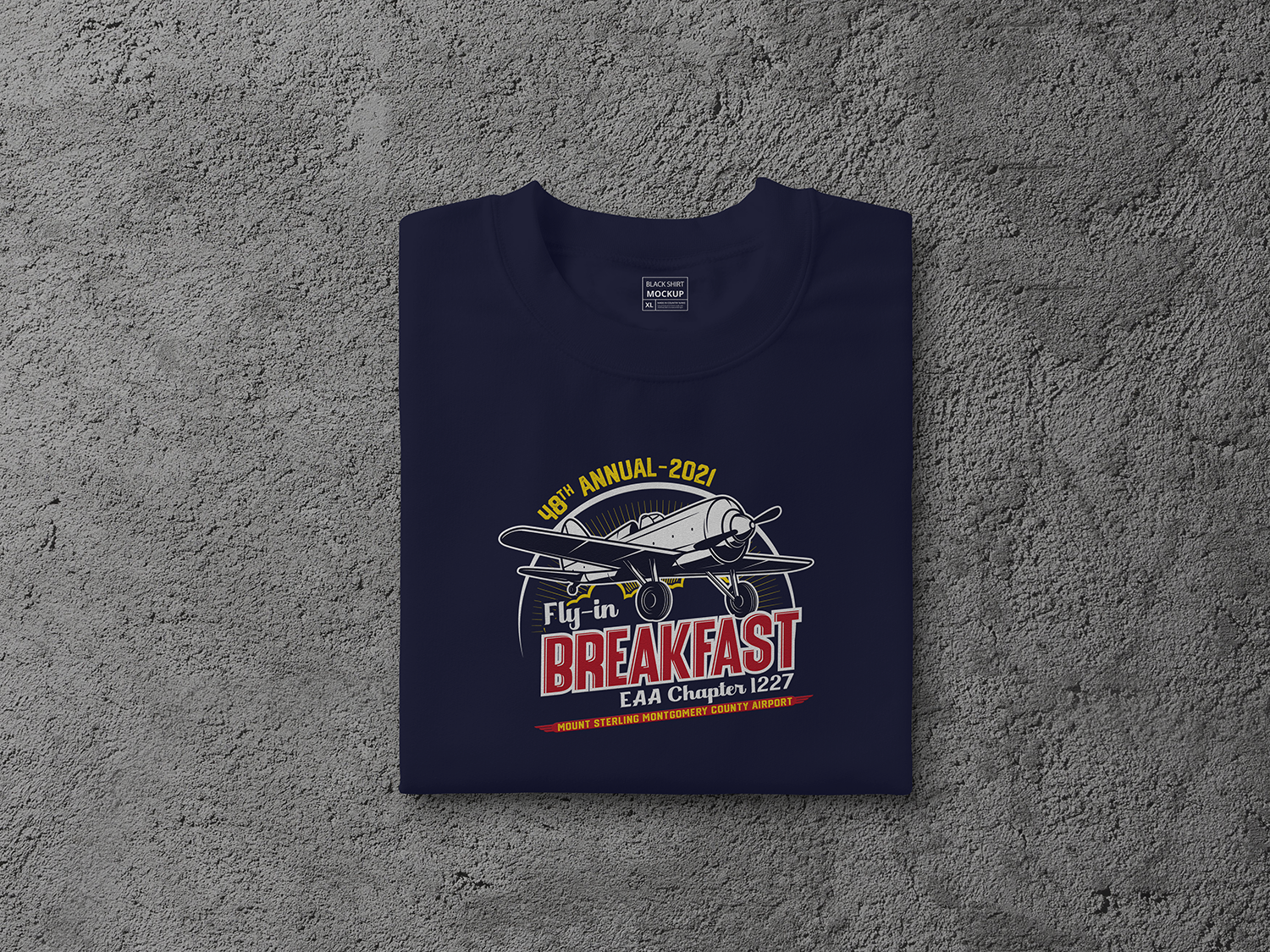 T-Shirt-Design von Phuongphuong für EAA Chapter 1227 | Design #27265789