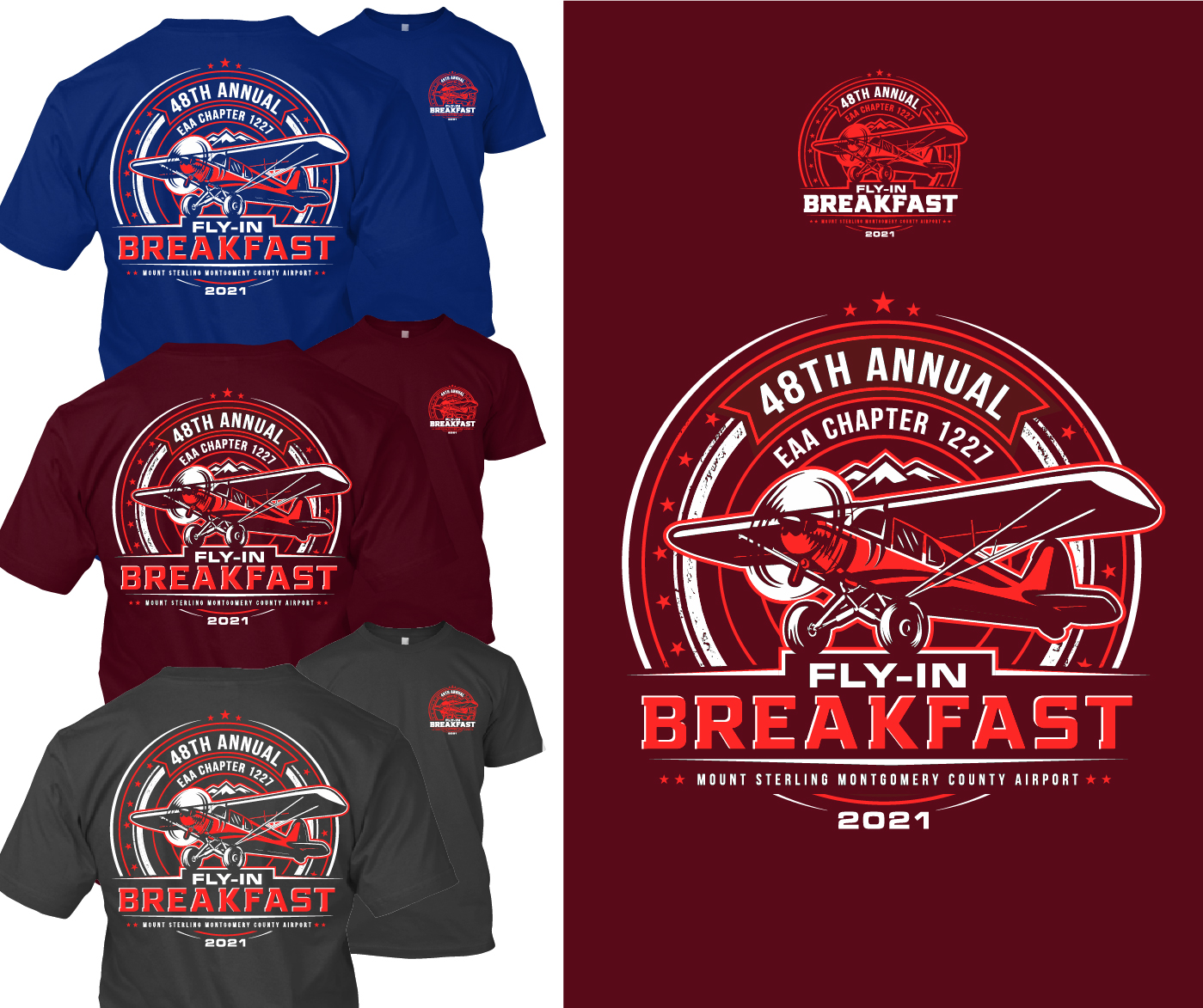 Design de T-shirt par OR-PiXEL STUDIO ™ pour EAA Chapter 1227 | Design #27264955