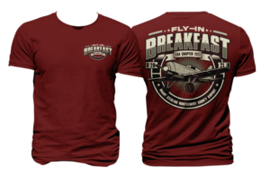 48th Annual Fly-in Breakfast T-Shirt Design | Design de T-shirt par Bayu_susilo