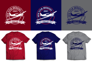 T-shirt Design by mithunpopey for EAA Chapter 1227 | Design #27263373
