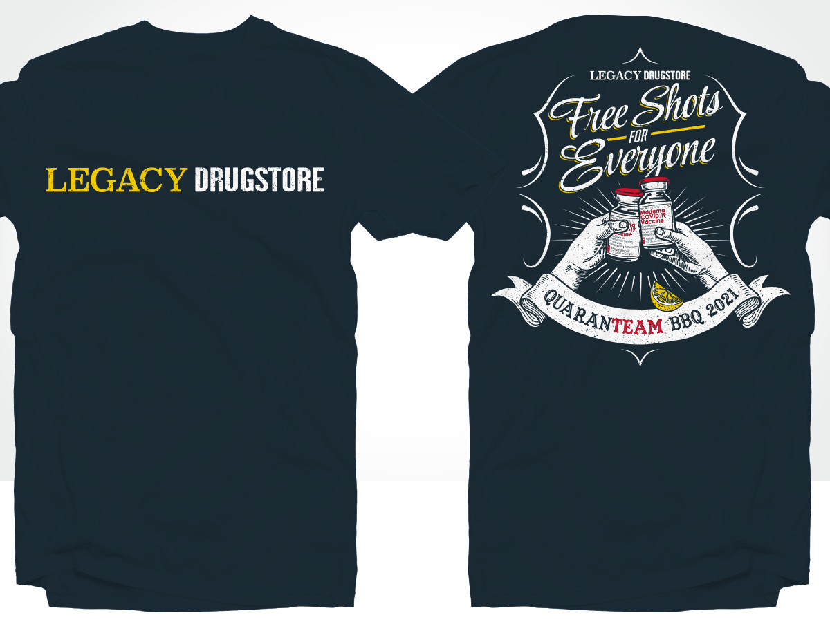 T-shirt Design by ArtTank for Legacy Drugstore | Design #27269172