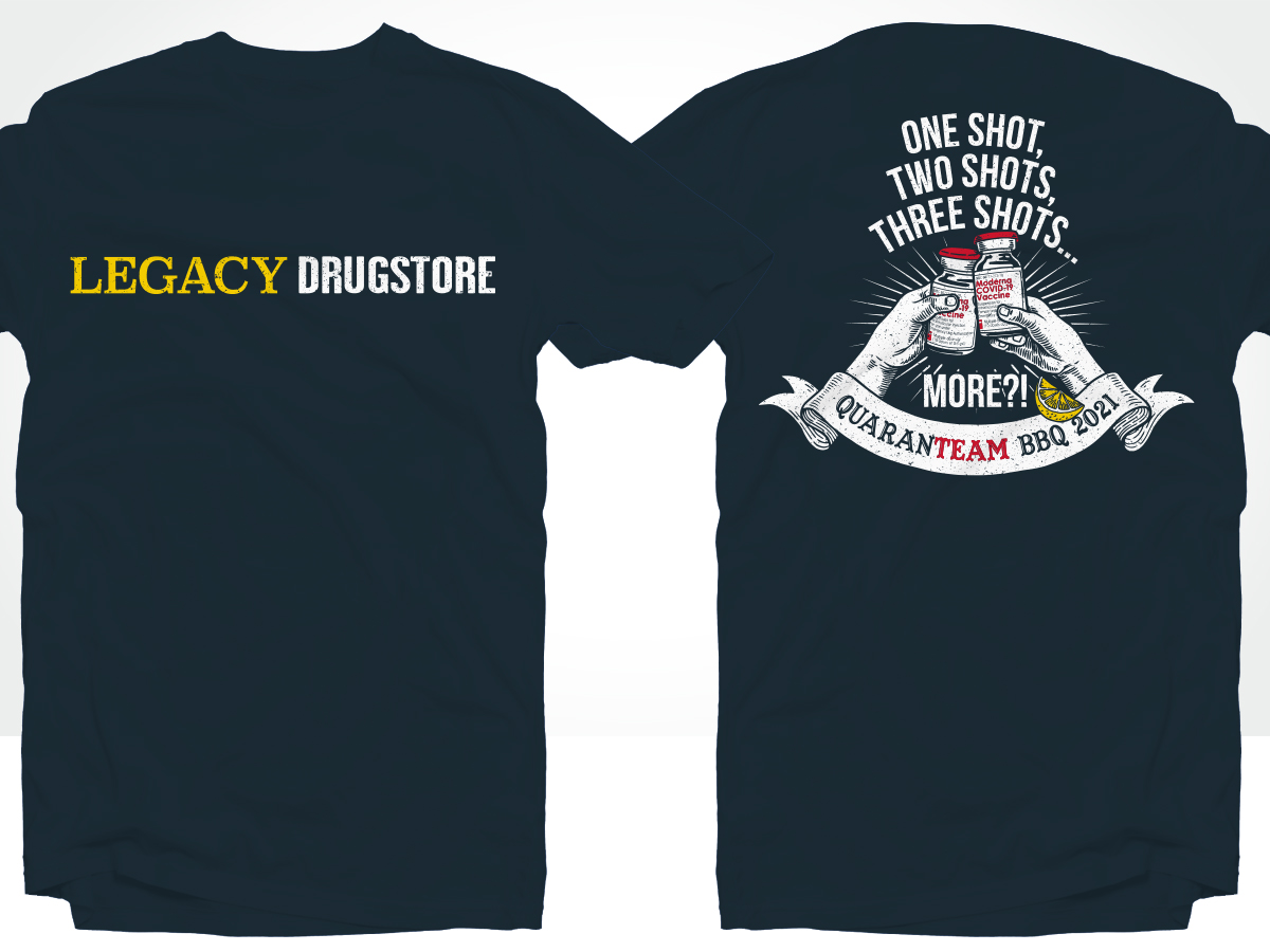 T-shirt Design by ArtTank for Legacy Drugstore | Design #27277889
