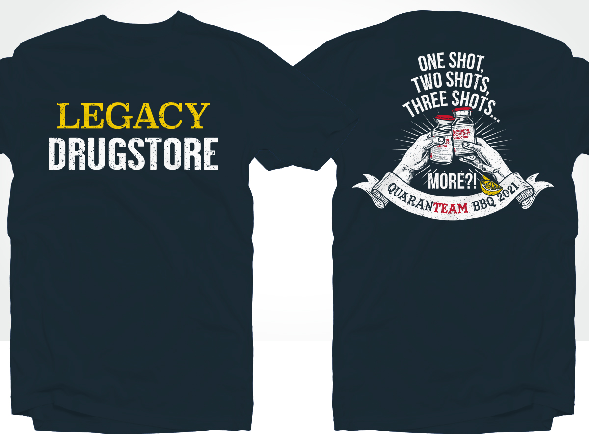 Diseño de Camiseta por ArtTank para Legacy Drugstore | Diseño #27287286