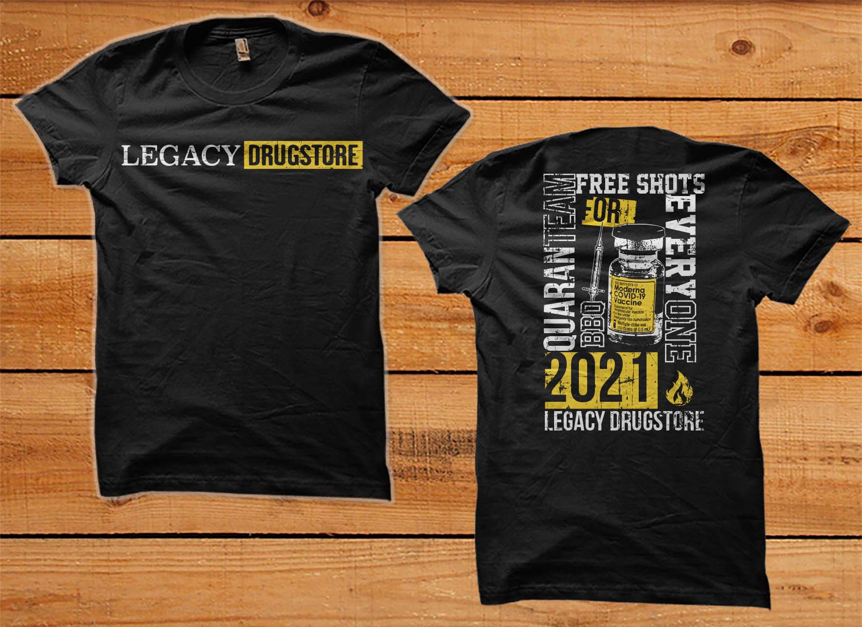 Diseño de Camiseta por SATHIRA para Legacy Drugstore | Diseño #27272765