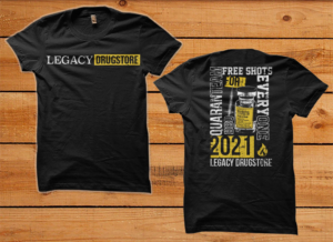 T-shirt Design by SATHIRA for Legacy Drugstore | Design: #27272765