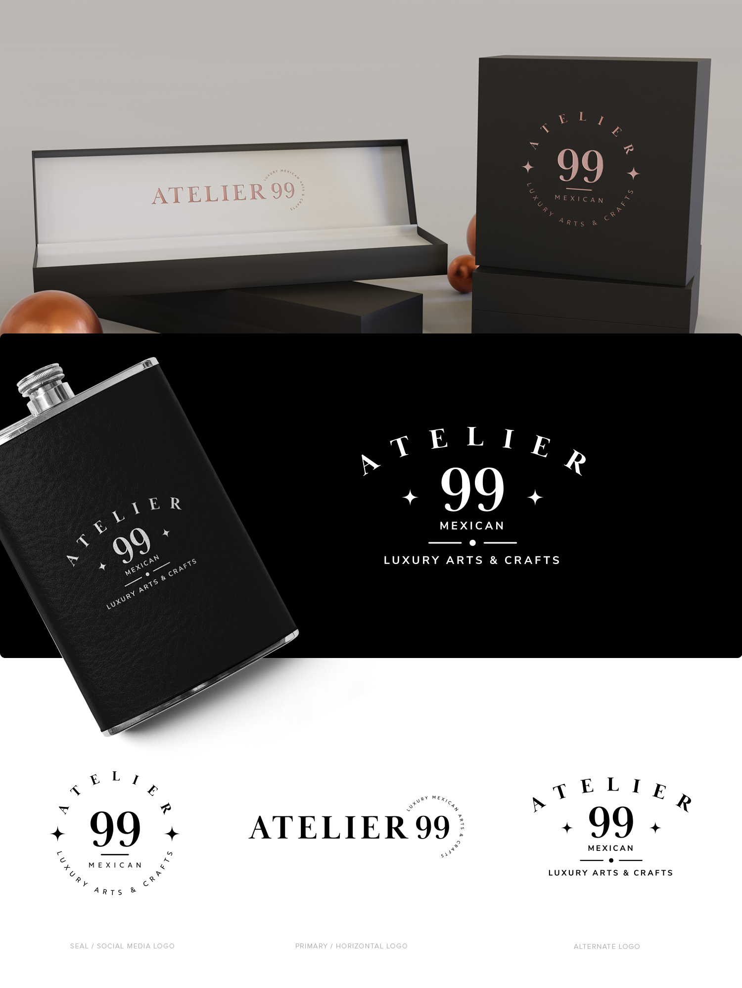 Logo Design by designbysy for Atelier99 | Design #27272109