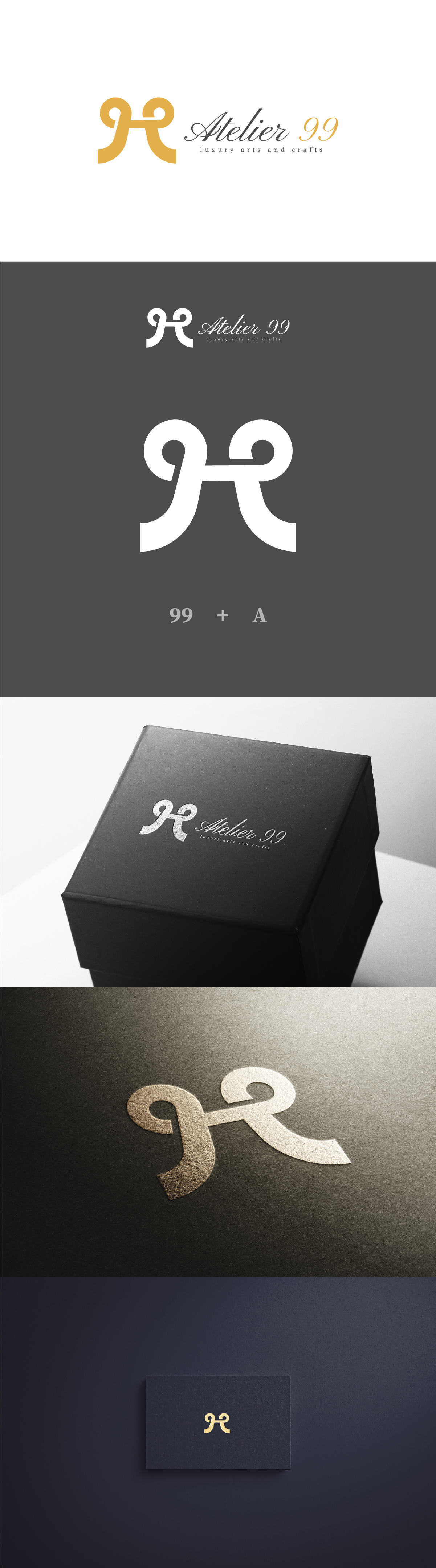 Diseño de Logo por bangkitisnu26 para Atelier99 | Diseño #27265512